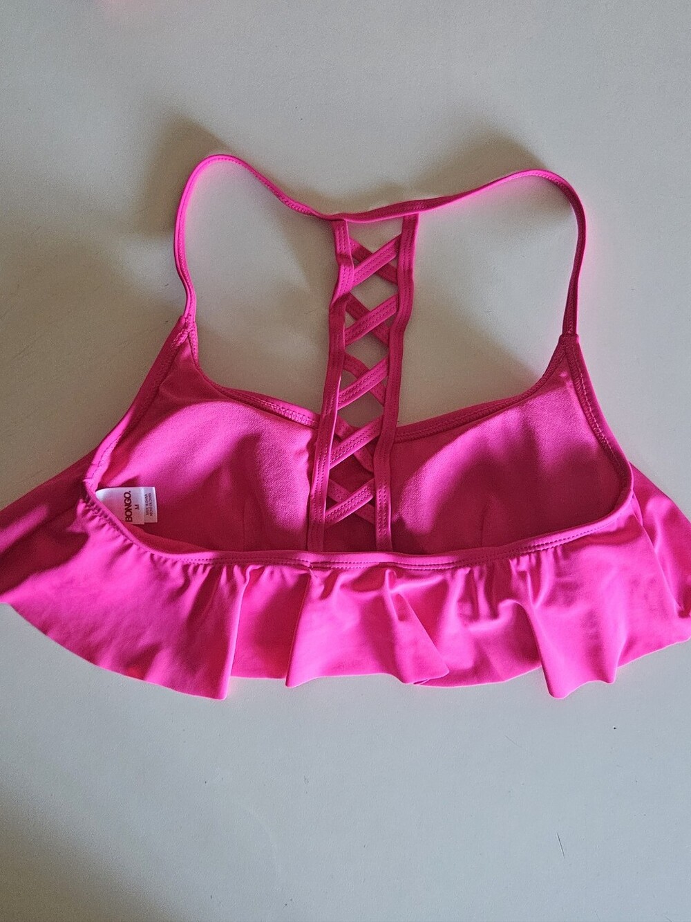 Bongo Ruffled Layer Bikini Top - Picture 2 of 7